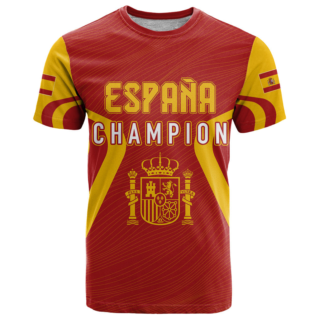 Personalised Spain Football T-Shirt World Cup Campeona La Roja Graphic Tee