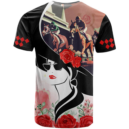 Kentucky Horse Racing T-Shirt Derby Hat Graphic Tee