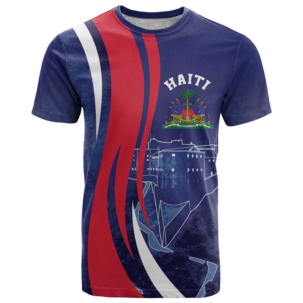 Personalized Haiti Citadelle Laferrière T-Shirt Grunge Style Graphic Tee