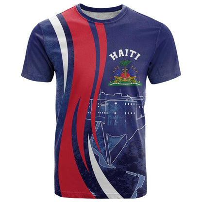 Personalized Haiti Citadelle Laferrière T-Shirt Grunge Style Graphic Tee