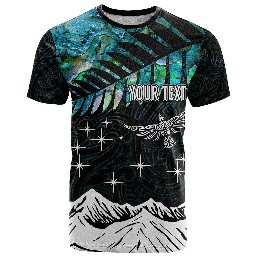 Personalised Maori New Year T-Shirt Matariki Mix Paua Shell Graphic Tee