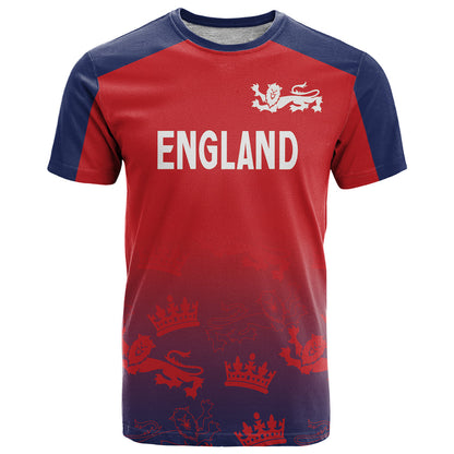 England Cricket World Cup 2024 T-Shirt Seamless Inspiration Graphic Tee