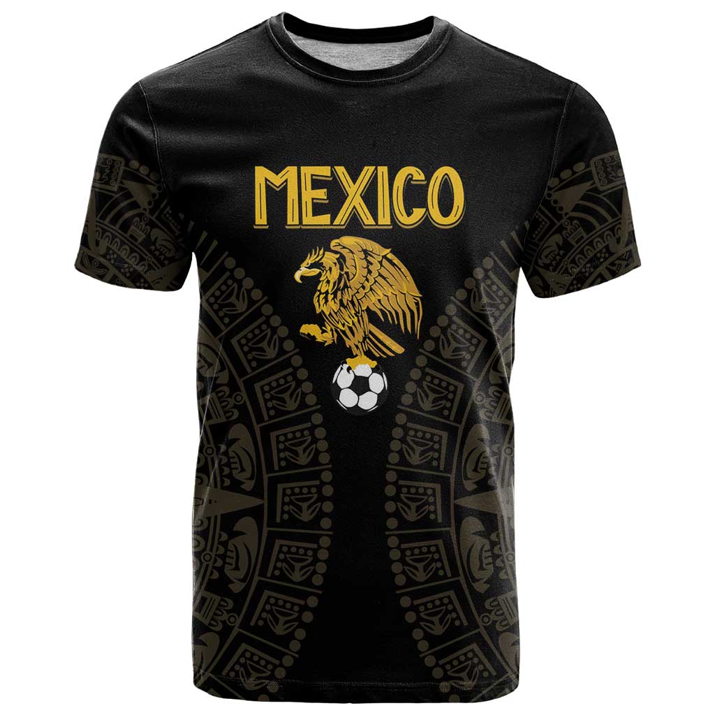 Mexico Football Custom T-Shirt Viva Mexicana Aztec Inspired Graphic Tee