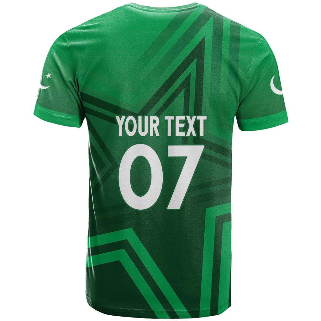 Pakistan Cricket World Cup 2024 T-Shirt Star Jersey Inspired Graphic Tee