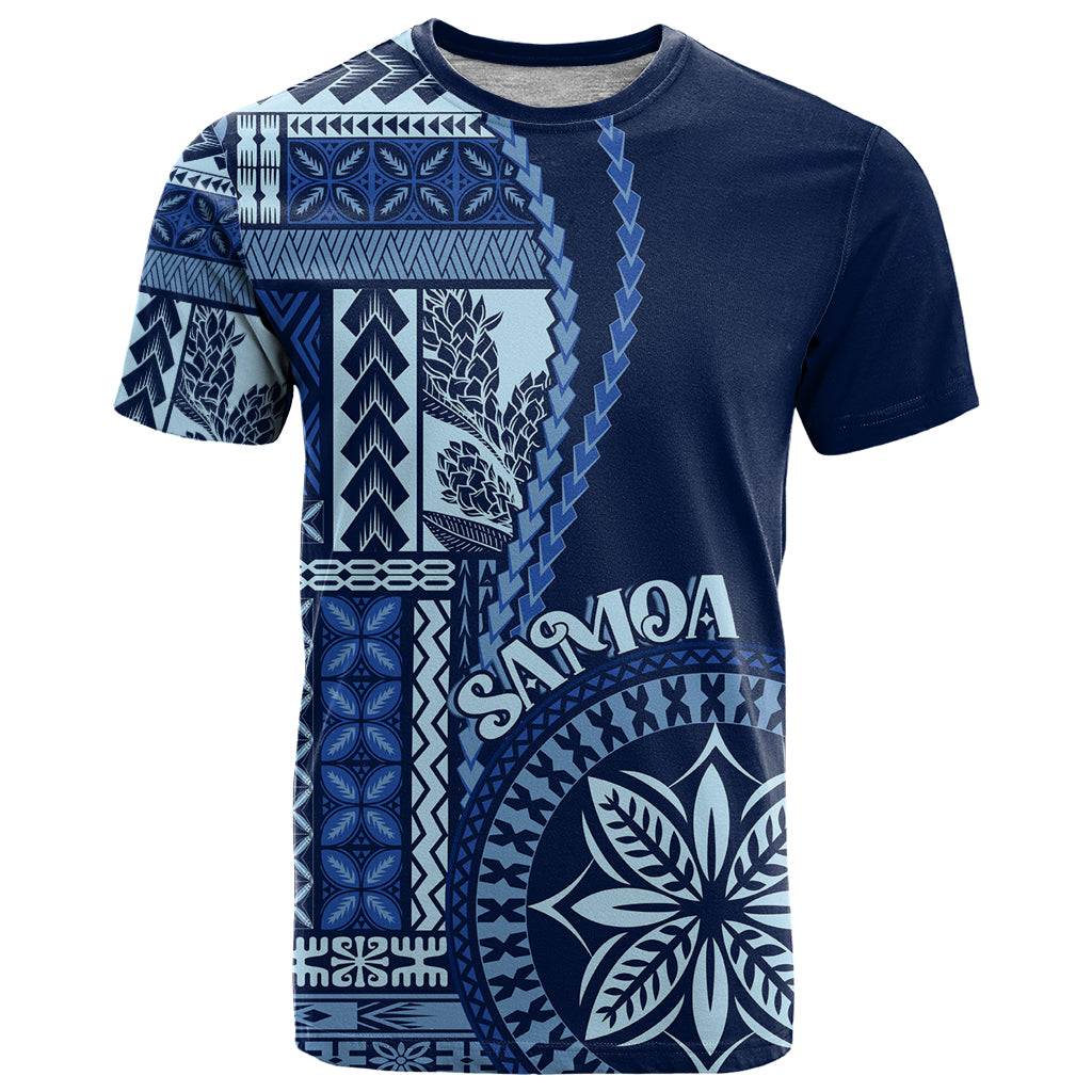 Samoa Siapo Motif T-Shirt Classic Style - Bue Ver Graphic Tee