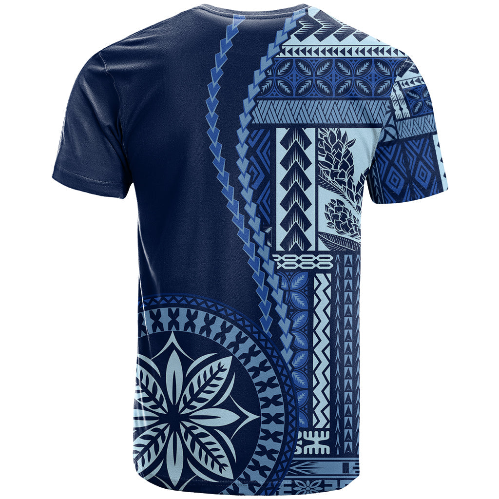 Samoa Siapo Motif T-Shirt Classic Style - Bue Ver Graphic Tee