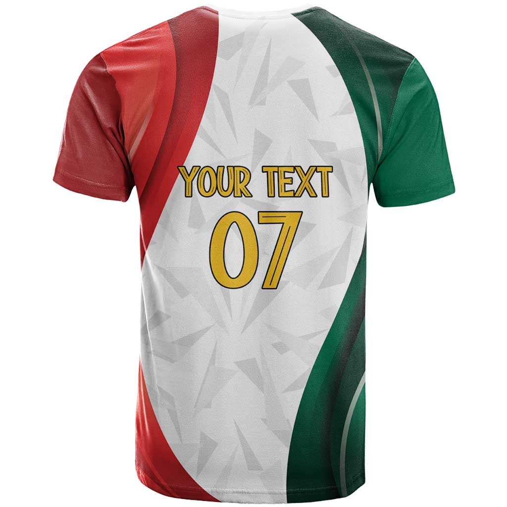 Custom Mexico Football T-Shirt El Tricolor Viva Champions Graphic Tee