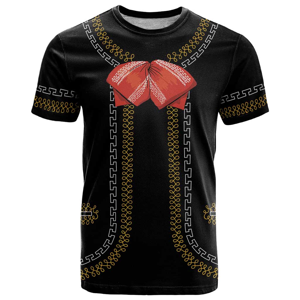Mexico Mariachi Charro Costume Inpsired T-Shirt Graphic Tee