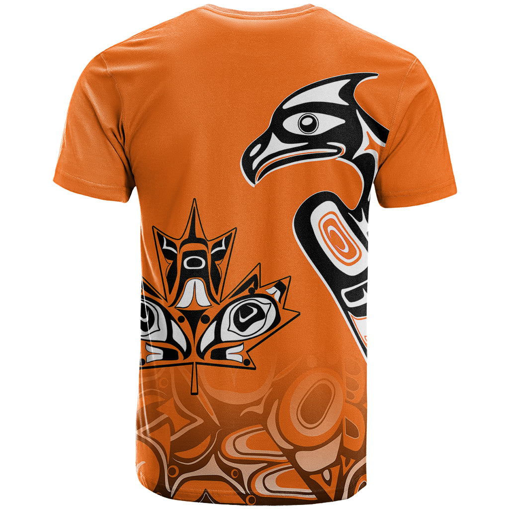 Canada Indigenous T-Shirt Aboriginal Bird Art - Every Child Matters Graphic Tee