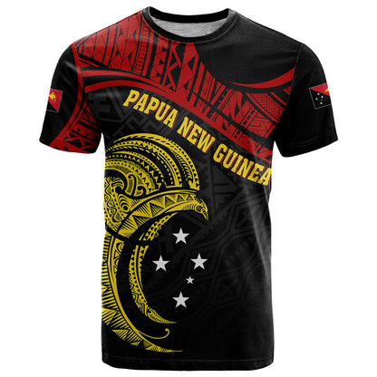 Papua New Guinea T-Shirt 48th Independence Anniversary Bird-of-Paradise Tribal Art Graphic Tee