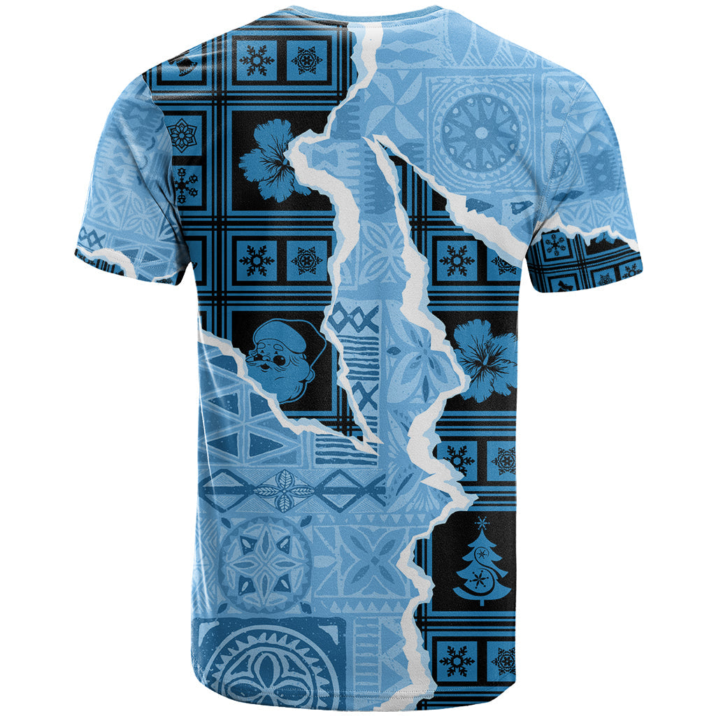 Bula Fiji Tapa Mix Christmas T-Shirt Vintage Style Graphic Tee