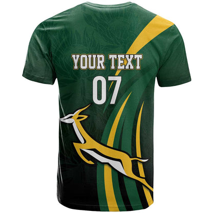 South Africa WC2026 Personalized T-Shirt Springboks Champion Graphic Tee