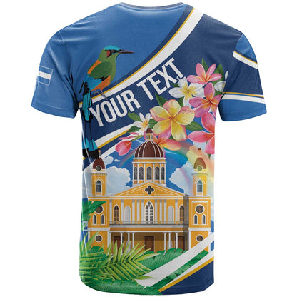 Nicaragua Granada Personalized T-Shirt Viva Nica Graphic Tee