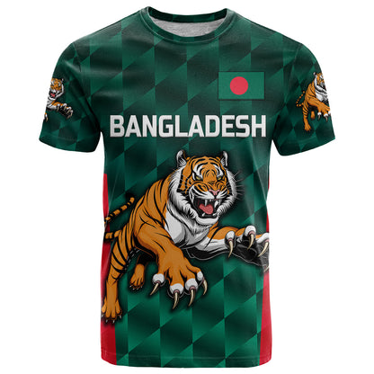 Custom Bangladesh Cricket T-Shirt Special Style The Tigers Graphic Tee