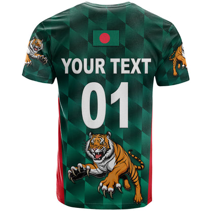 Custom Bangladesh Cricket T-Shirt Special Style The Tigers Graphic Tee