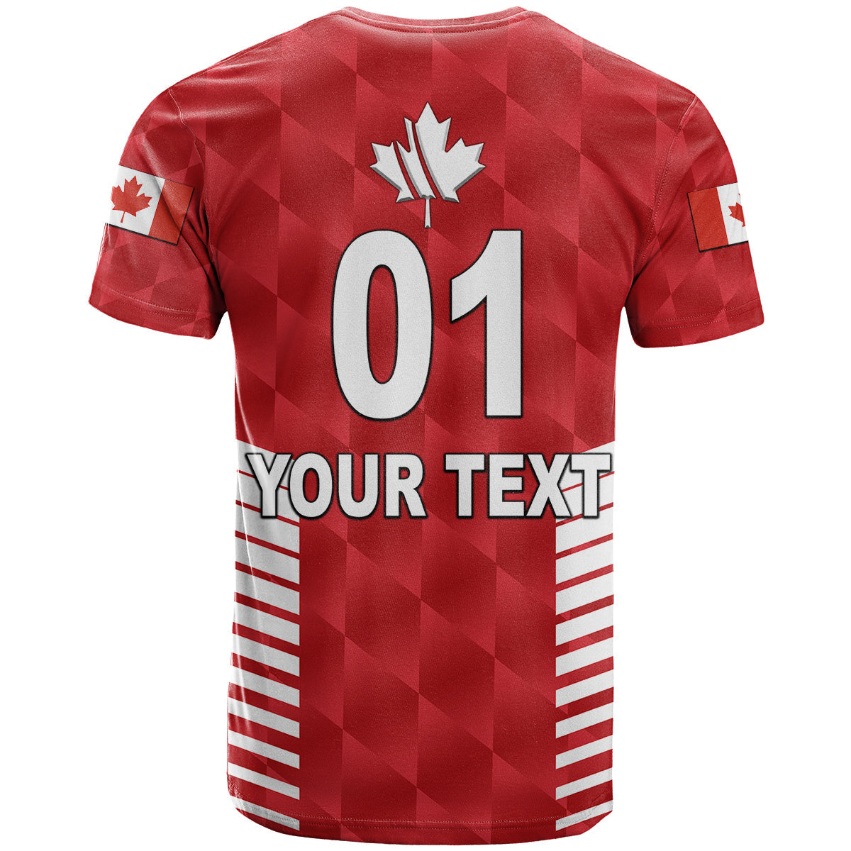 Custom Canada Cricket T-Shirt Maple Leaf Unique Style Red Graphic Tee