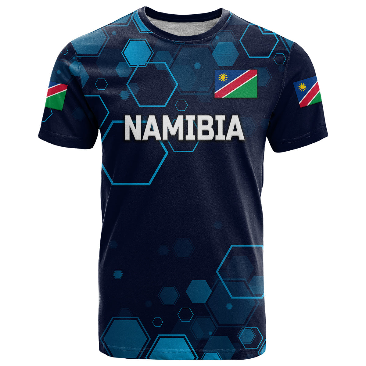 Custom Namibia Cricket T-Shirt Special Style Graphic Tee