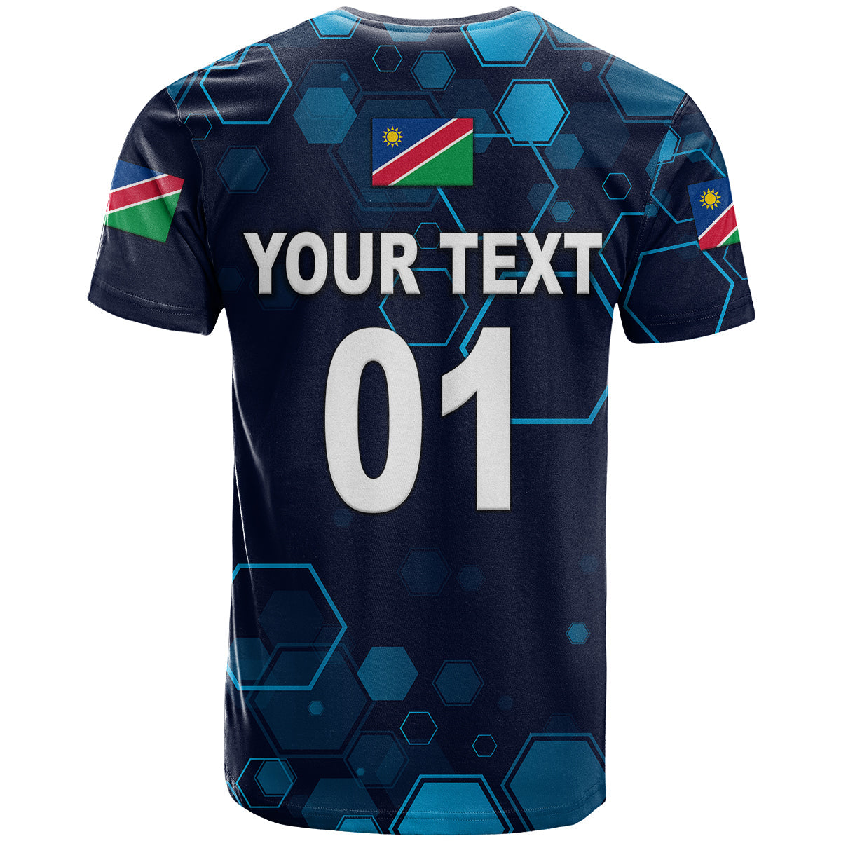 Custom Namibia Cricket T-Shirt Special Style Graphic Tee