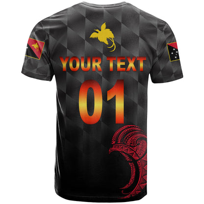 Custom Papua New Guinea Barramundis Cricket T-Shirt Birds Of Paradise Paradisaea Raggiana Original Black Graphic Tee