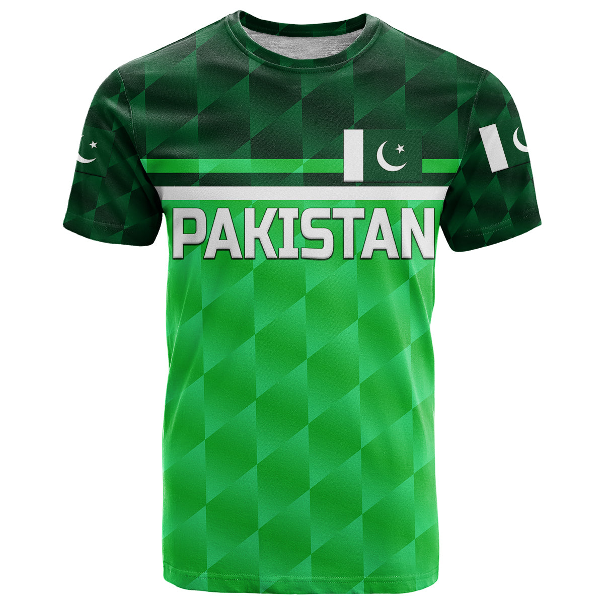 Custom Pakistan Cricket T-Shirt Pak Shaheens Unique Green Graphic Tee