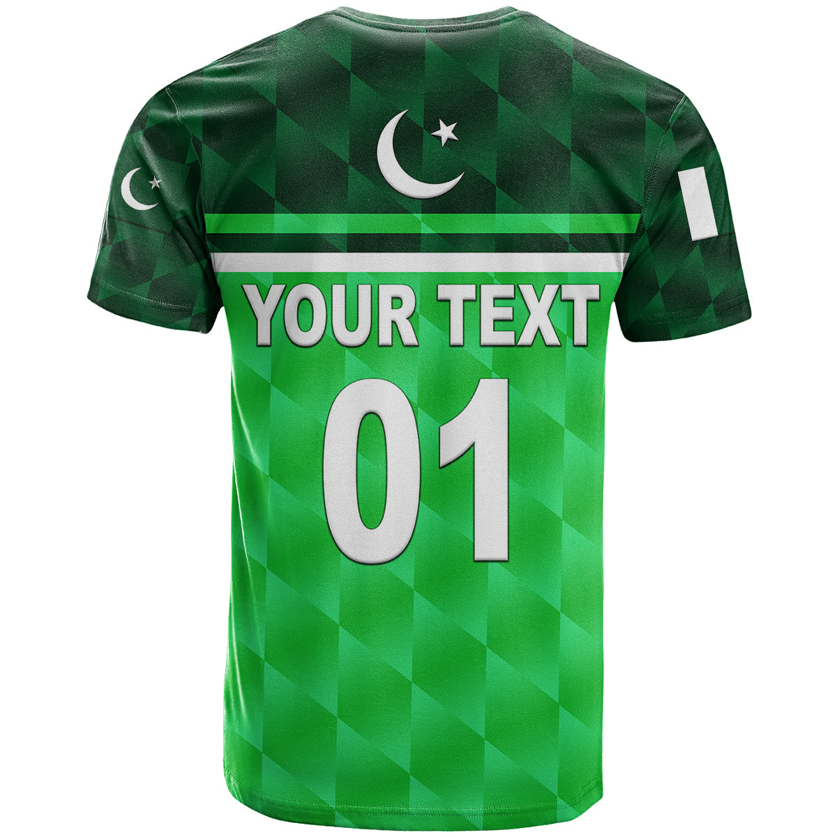 Custom Pakistan Cricket T-Shirt Pak Shaheens Unique Green Graphic Tee