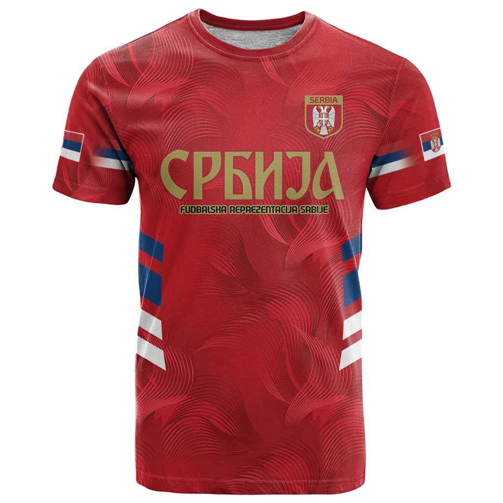 Custom Serbia Football T-Shirt Fudbalska reprezentacija Srbije Graphic Tee