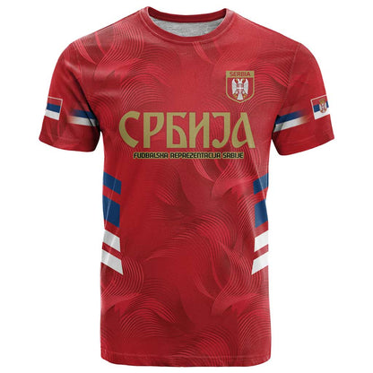 Custom Serbia Football T-Shirt Fudbalska reprezentacija Srbije Graphic Tee