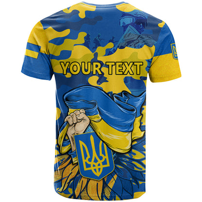 Personalised Ukraine T-Shirt Glory To Ukraine 32nd Independence Anniversary Graphic Tee
