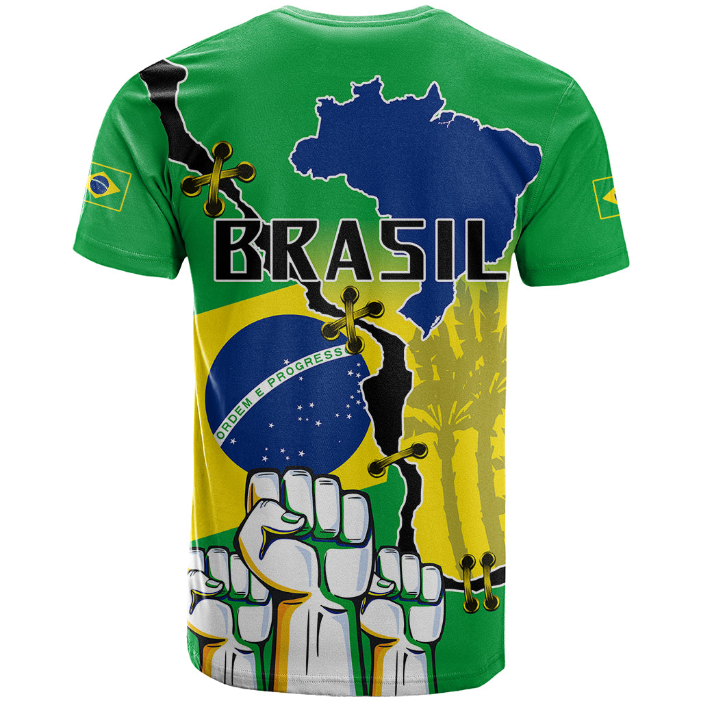 Brasil T-Shirt Feliz Dia da Independencia Graphic Tee