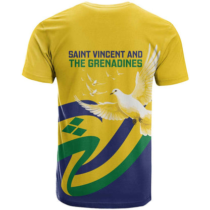 Saint Vincent and the Grenadines T-Shirt Gratitude to the Land Pride Since 1979 Graphic Tee