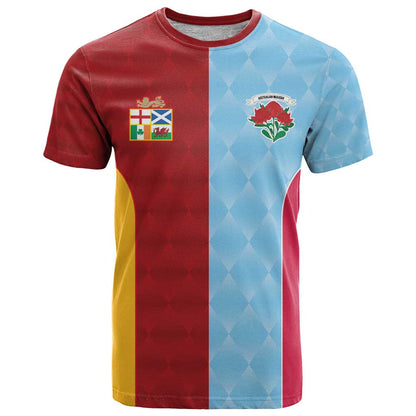 Custom British Lions Australia Waratahs T-Shirt Sporty Style Graphic Tee
