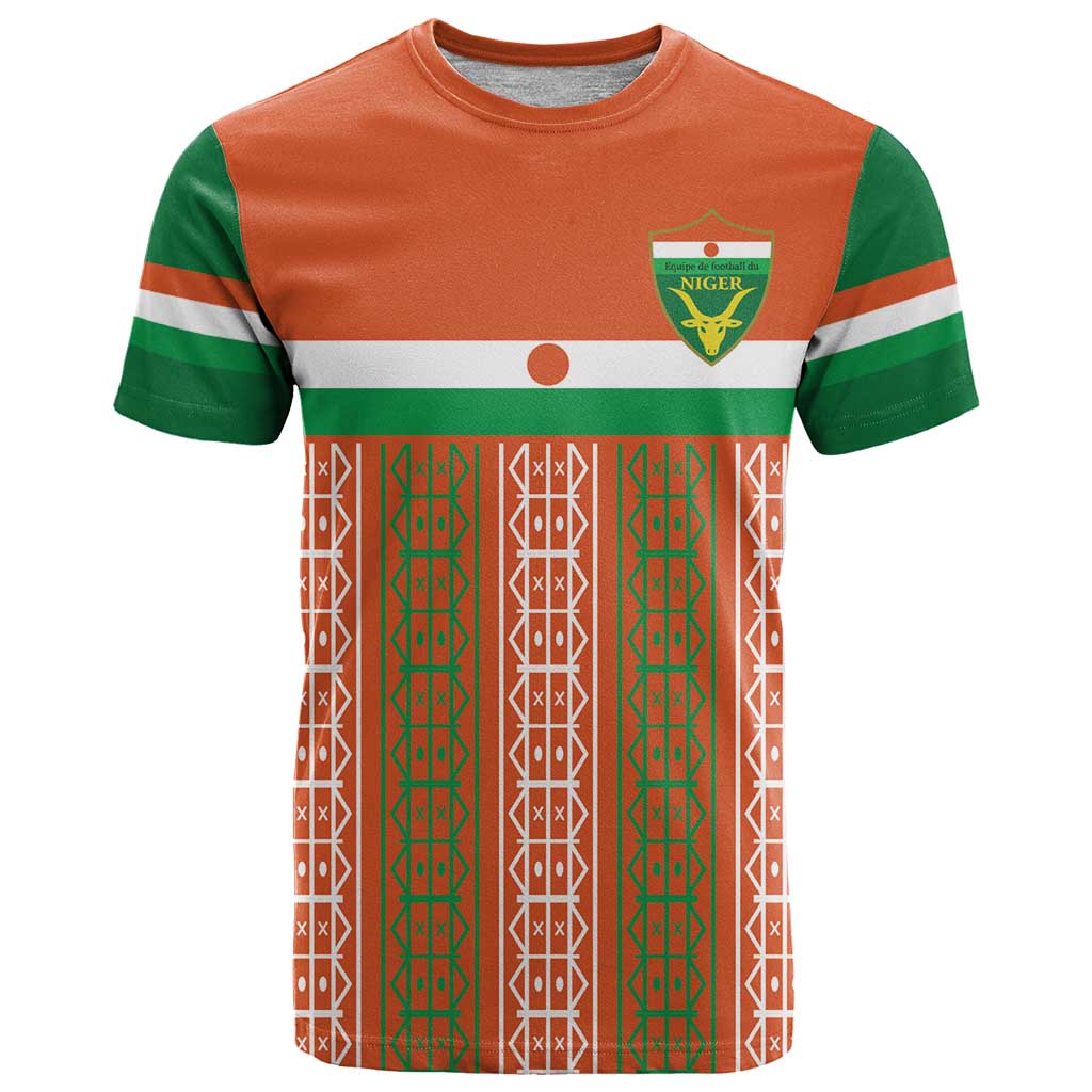 Equipe de Football Du Niger Custom T-Shirt Graphic Tee