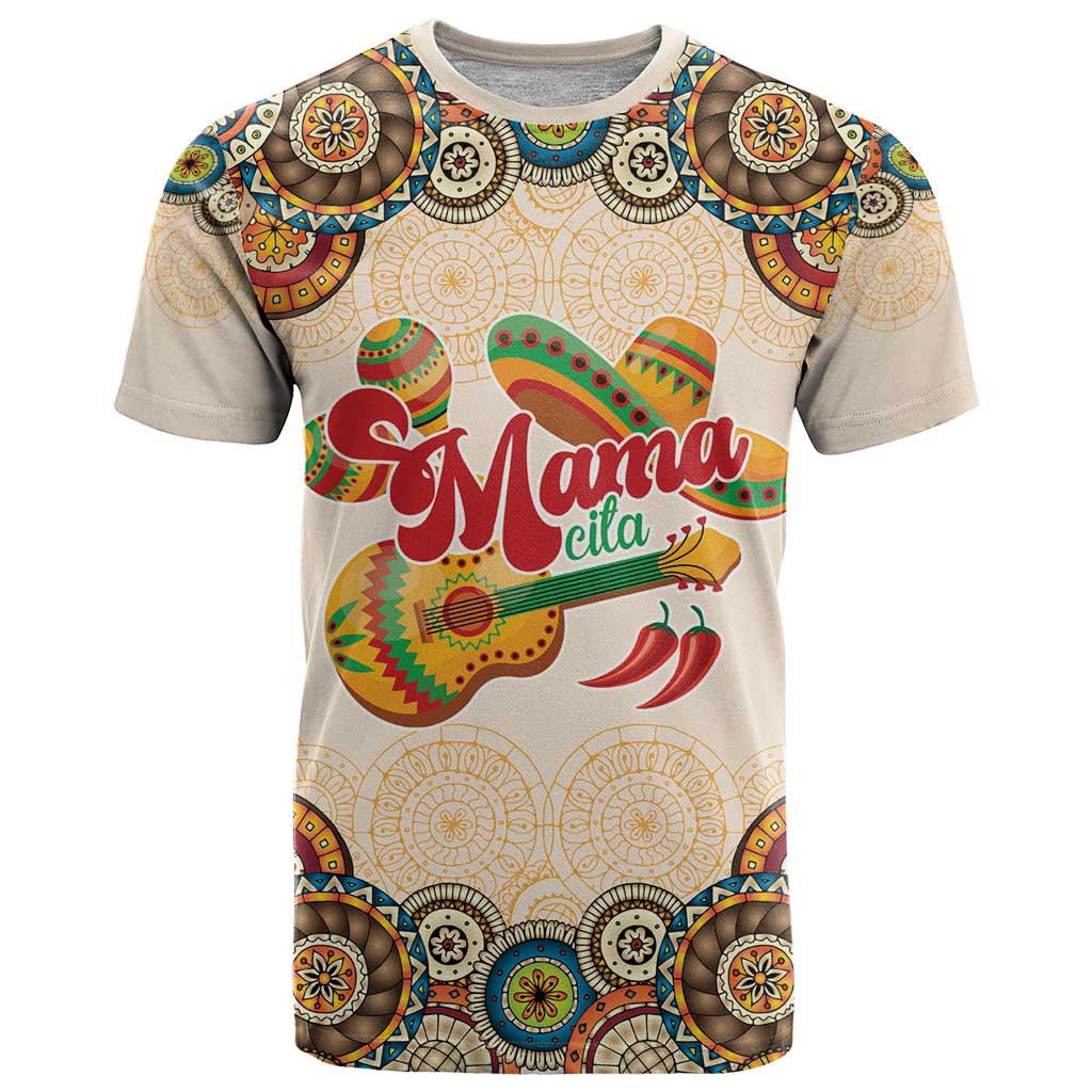 Mamacita Cinco De Mayo Spirit T-Shirt Graphic Tee