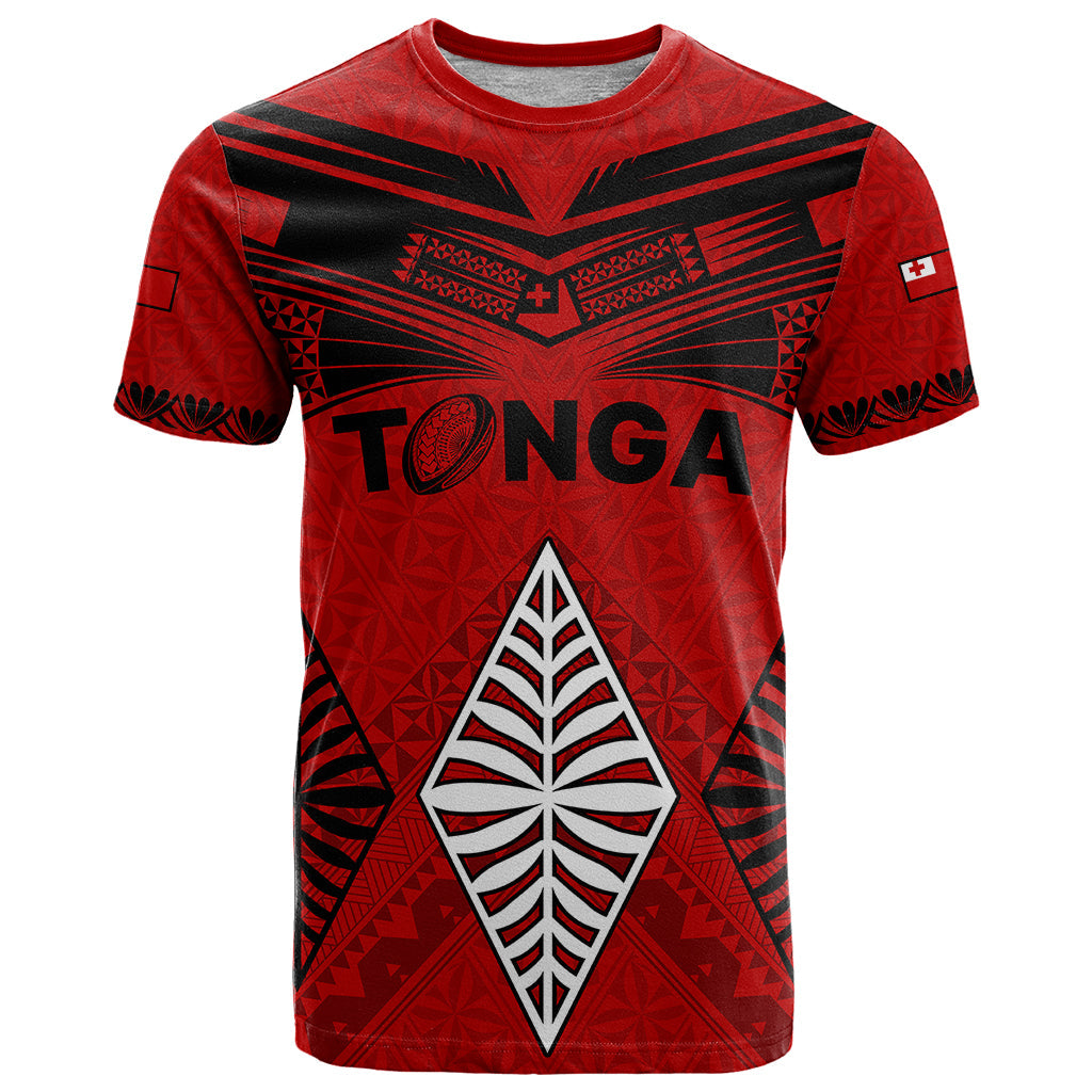 Tonga Rugby T-Shirt Proud Tongan Ngatu Kupesi World Cup No2 Graphic Tee