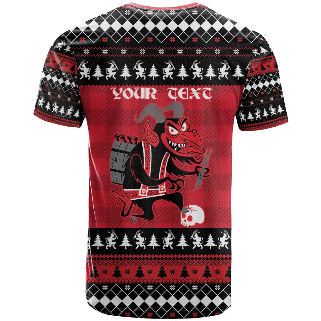 Merry Krampusnacht Personalized T-Shirt Austrian Bavaria Alpine Christmas Demons Graphic Tee