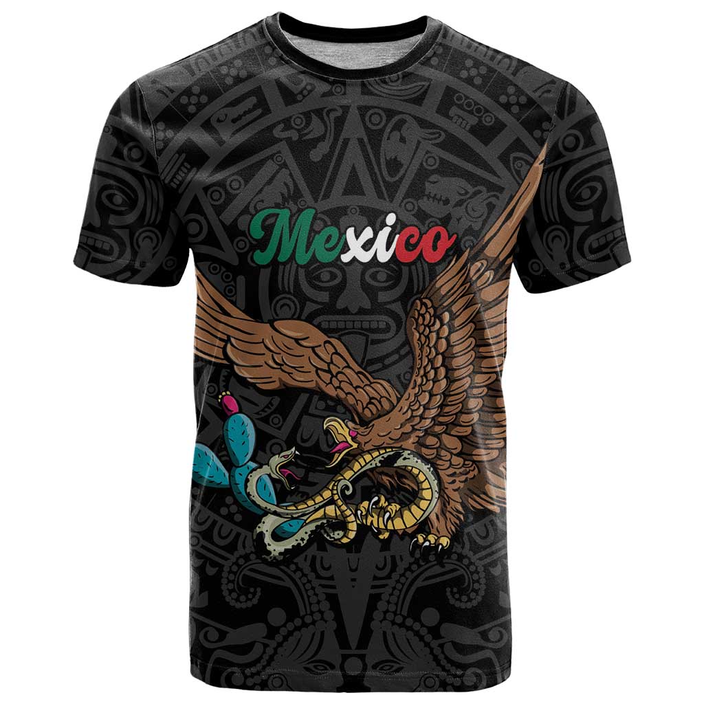 Black Mexico Aztec Custom T-Shirt Special Edition Heritage Graphic Tee