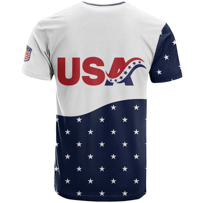 United States Soccer T-Shirt Stars and Stripes Special Edition Heritage Graphic Tee