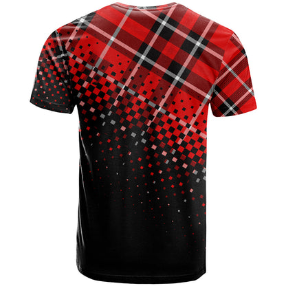 Scottish Gaelic T-Shirt Crest Scotland Lion Tartan Graphic Tee
