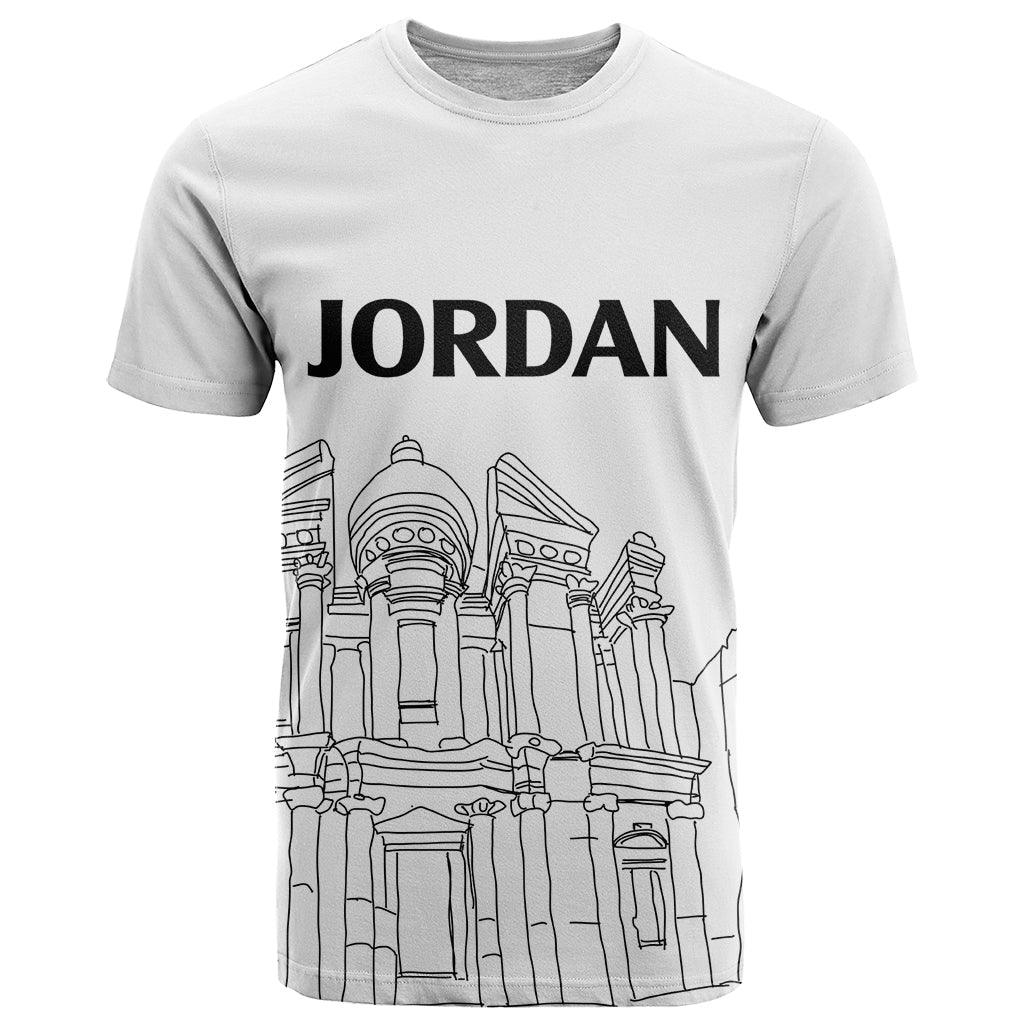 Jordan T-Shirt Al Khazneh in Jordan Simple Graphic Tee