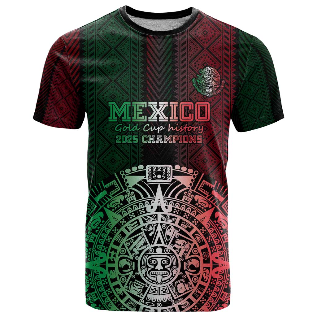 Mexico Football Custom T-Shirt Mexico's Make History 2025 Flag Style Graphic Tee