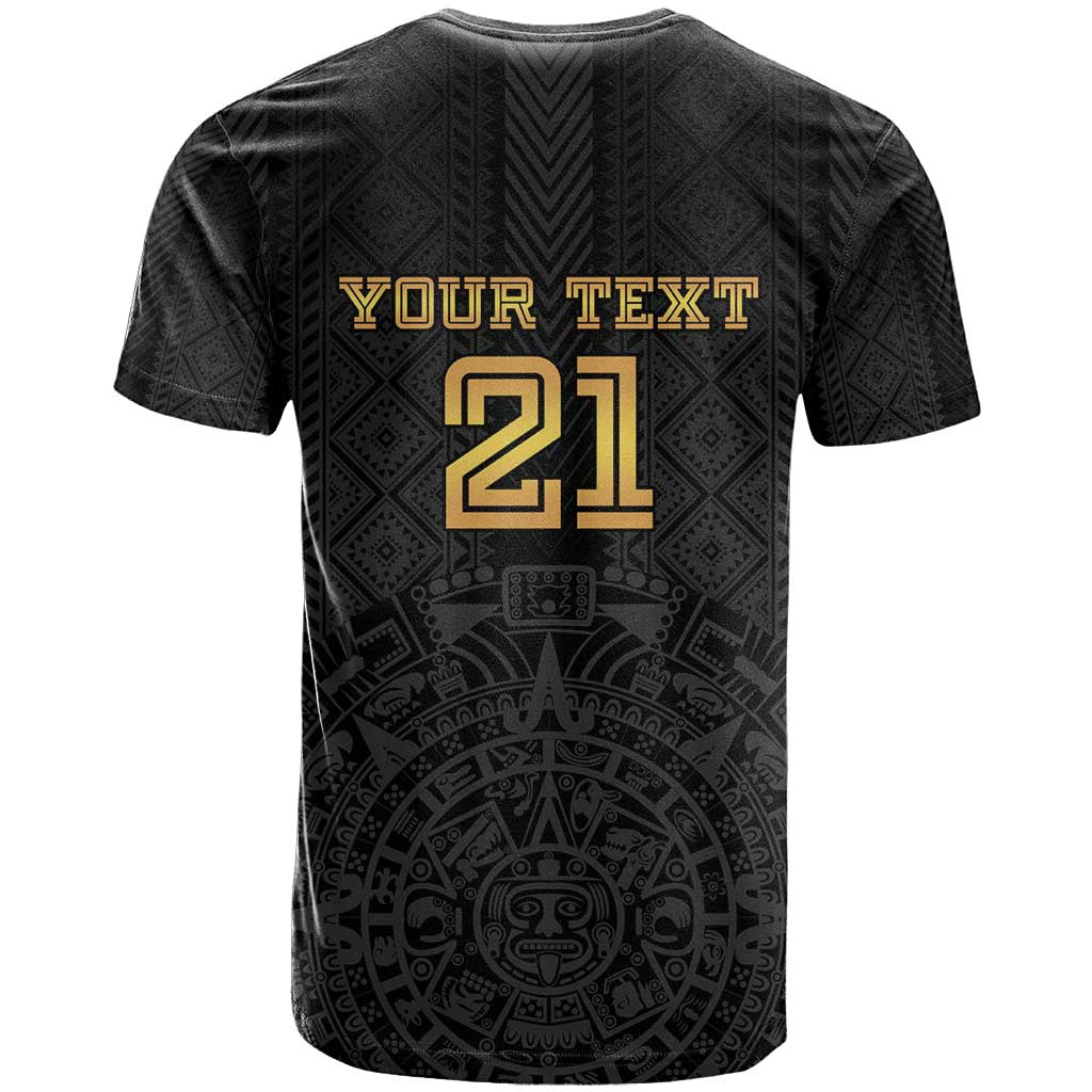 Mexico Football Custom T-Shirt Mexico's Make History 2025 Gold Style Graphic Tee