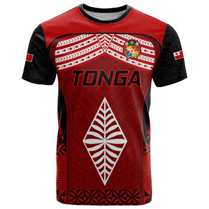 Tonga Rugby T-Shirt Go Champions World Cup Ngatu Unique Graphic Tee
