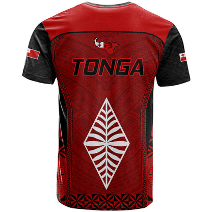 Tonga Rugby T-Shirt Go Champions World Cup Ngatu Unique Graphic Tee