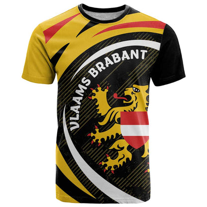 Personalized Belgium Flemish Brabant T-Shirt Graphic Tee