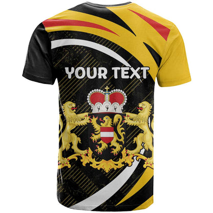 Personalized Belgium Flemish Brabant T-Shirt Graphic Tee
