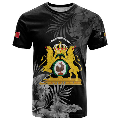 First Empire of Haiti Personalized T-Shirt Black Hibiscus Liberte ou la Mort! Graphic Tee