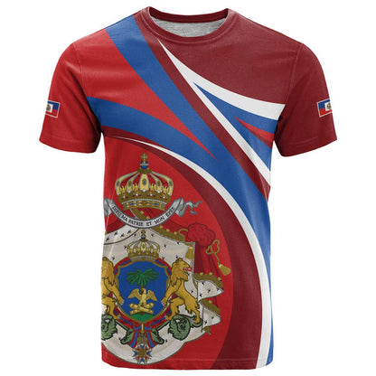 Second Empire of Haiti Personalized T-Shirt Imperial Flag of Haiti 1849-1859 Graphic Tee