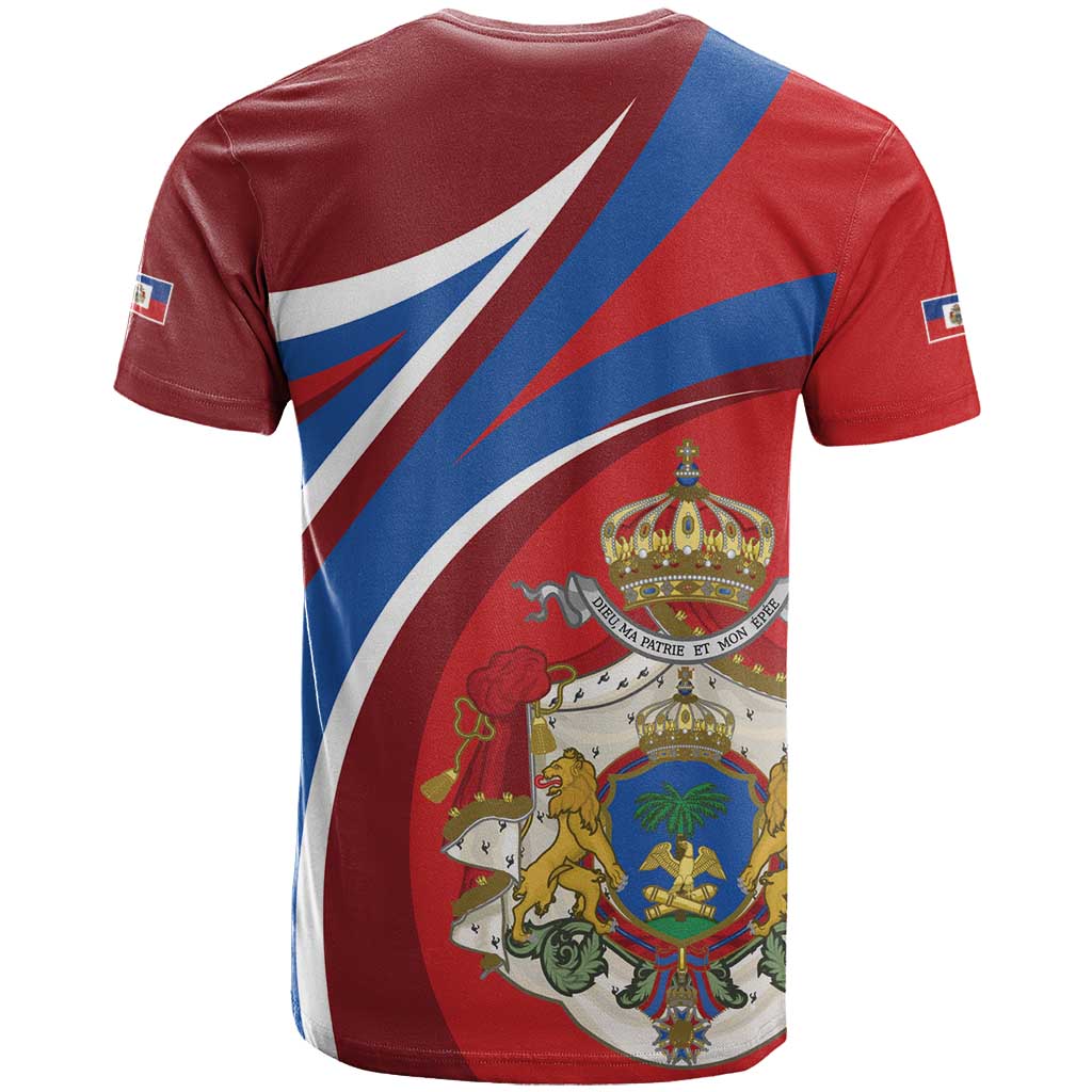 Second Empire of Haiti Personalized T-Shirt Imperial Flag of Haiti 1849-1859 Graphic Tee