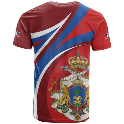 Second Empire of Haiti Personalized T-Shirt Imperial Flag of Haiti 1849-1859 Graphic Tee