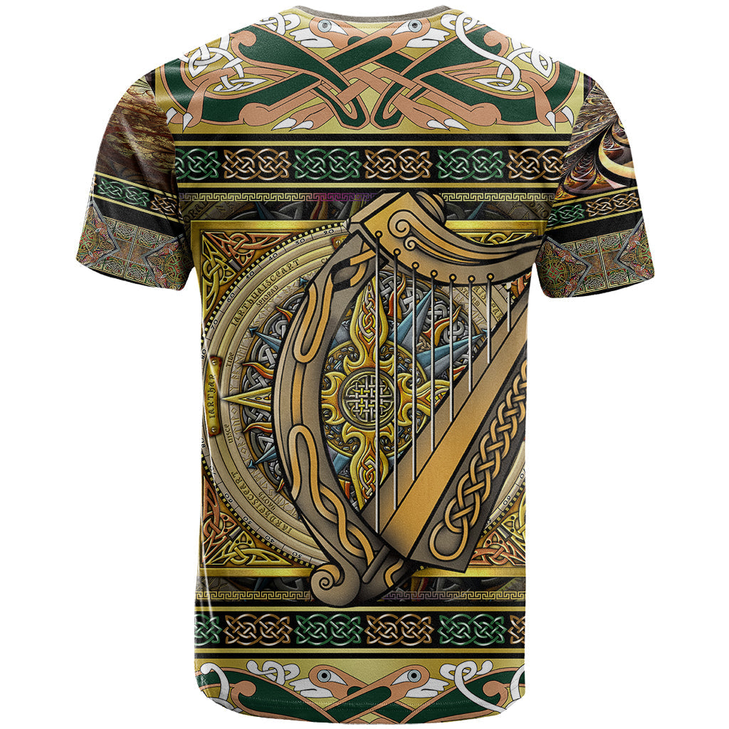 Ireland Shamrock T-Shirt Celtic Knot Traditional Irish Symbol Graphic Tee